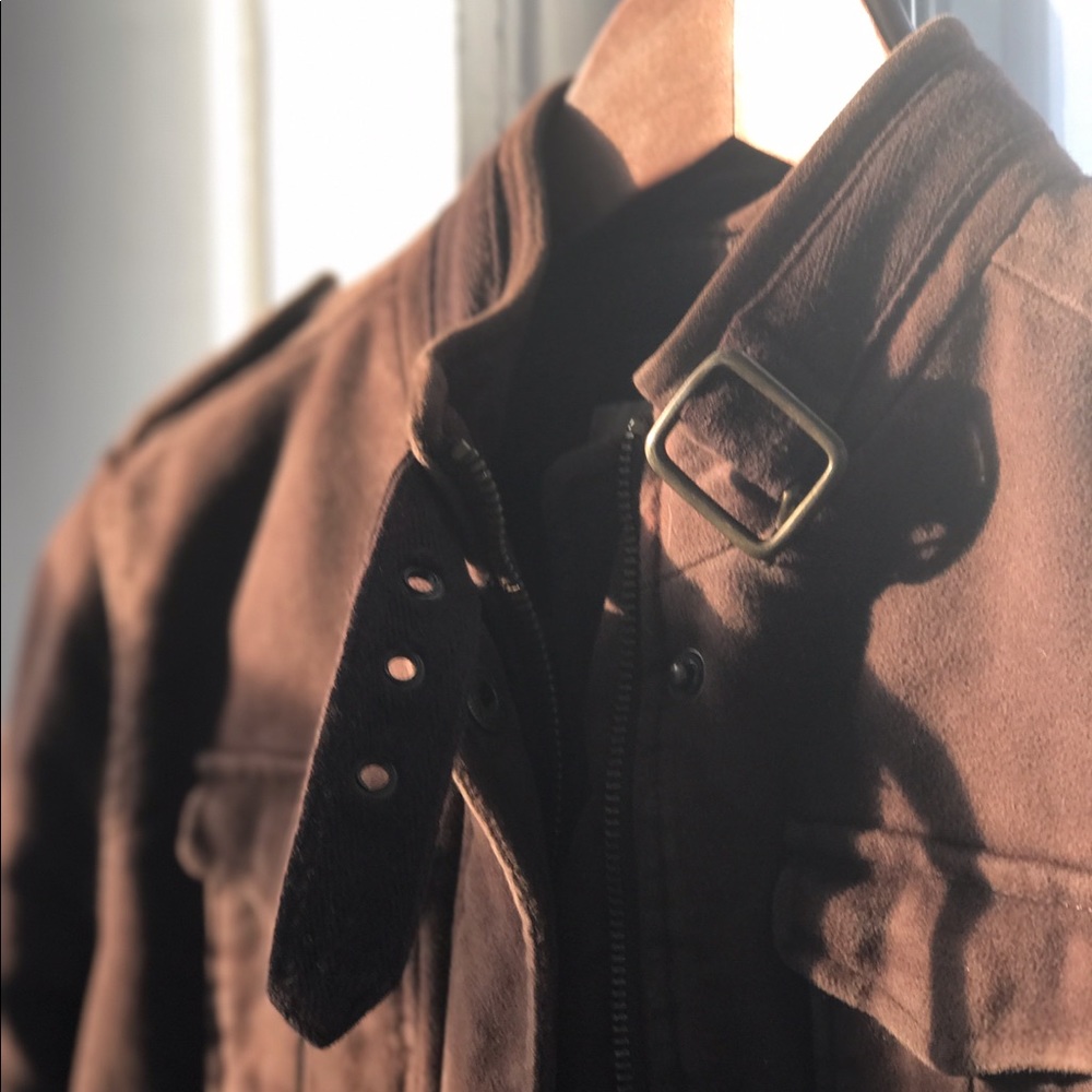 Abercrombie & Fitch 💯% Cotton Soft Cropped Jacket